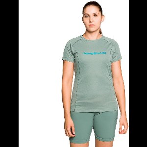 Trangoworld Demba T-shirt Met Korte Mouwen Groen M Vrouw