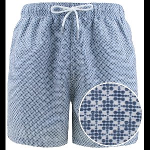 GANT heren zwemshort micro print blauw