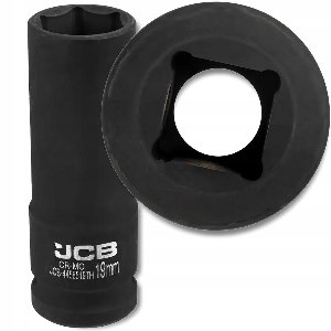 JCB dopsleutel 1/2" 19 mm Cr-Mo diepe zeskant