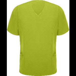 Pistache herenhes korte mouw voor hygiene beroepen (schoonheid, laboratorium, schoonmaak en voedsel) maat XL