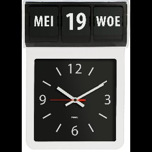 Fysic FK800 - Grote Dementieklok - Analoog - Datum en Tijd - 30 cm