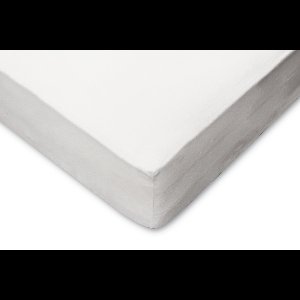 Eleganzzz Molton Hoeslaken - Katoen - Stretch - Molton 160x200cm - Wit - Matrasbeschermer - Matrashoes - Tweepersoons