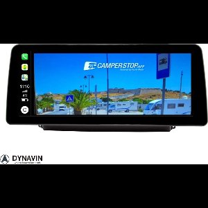 Camper navigatie Peugeot Boxer carkit android apple carplay android auto usb Dynavin