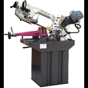 Metaalbandzaag 0-60° zaagcapaciteit rond 225 mm 1,5 kW 400V variabele snelheden frequentieregelaar 15-100 m/min Optisaw SD281V 400V