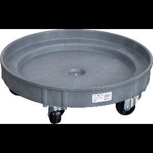 Vatentrolley kunststof gesloten type 220L 410 kg MW Tools VTD412