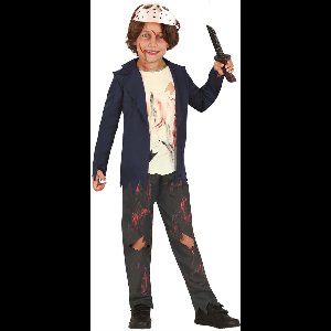 FIESTAS GUIRCA, S.L. - Machete Moordenaar Kostuum Kinderen - 140/146 (10-12 jaar)