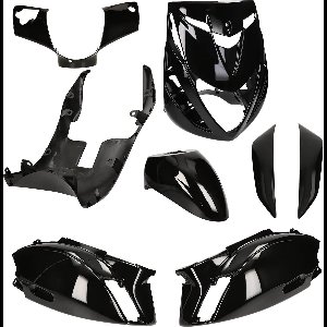 Kappenset Piaggio Zip SP 2000 glans zwart