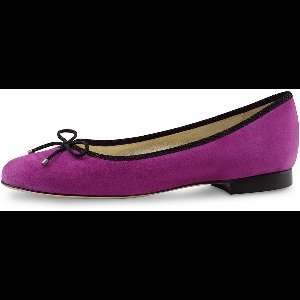 Werner Kern Cassy Ballerina's voor Dames - Fuchsia Roze - Suède leer - Ballerina schoenen - Dames Instappers - Werner Kern Ballerinas - Fuchsia - 42