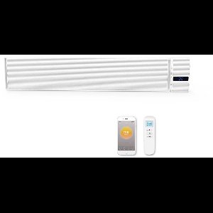 Infrarood terrasverwarmer Whitewarm heater met afstandsbediening 2400Watt