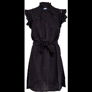 Minus Mags Short Dress Dames - Jurk - Zwart - Maat 34