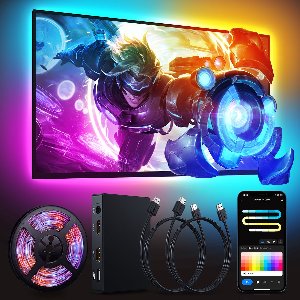 EDUP - TV Led Strip - 5 Meter - HDMI Sync Box - TV Led verlichting - Gaming Ledstrip - Ambilight - HDMI Ledstrip - TV Achtergrondlicht - TV Backlight