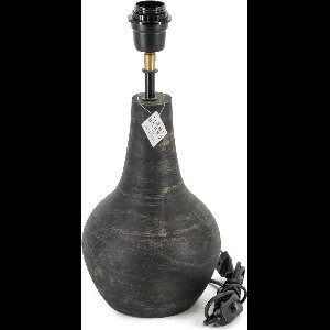 Lampenvoet hout zwart