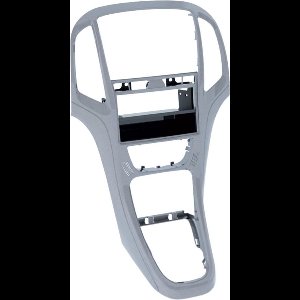 2-DIN Paneel geschikt voor Opel Astra 2009-2016 Kleur: Platina Zilver