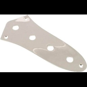 Allparts AP0640001 Controleplaat voor Jazz Bass® - Nikkel