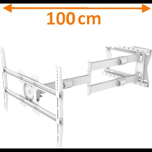 Crius 100 cm Rotate 600 TV Beugel White