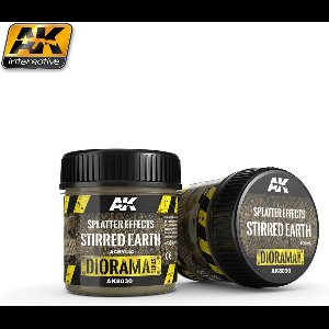 Splatter Effects Stirred Earth - 100ml (Acrylic) - AK-8030