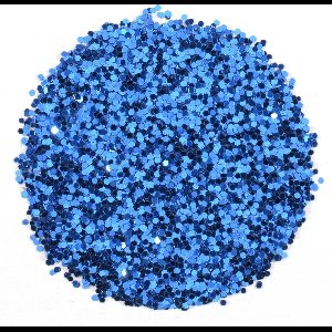 Vaessen Creative Glitter - Blauw - 1mm