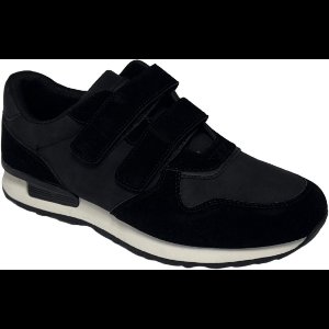 Elong500® - Heren Schoenen - Heren Sneakers - Lichtgewicht Sneakers Heren - Klittenband Sluiting - Zwart - Maat 41