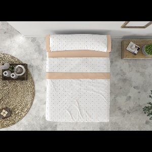 Set beddengoed Tejidos Reina TOPOS Bed van 180