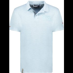 Geographical Norway Expedition Polo Katoen Kslub Light Blue - XXL