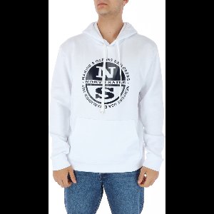 Crew Neck Logo Sweatshirt - White