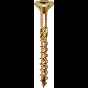 Wovar Spaanplaatschroeven Geel Verzinkt 5 x 70 mm Torx 20 | Doos 200 Stuks