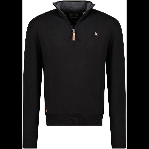 Geographical Norway Fregate Heren Trui Opstaande Kraag Zwart - XL