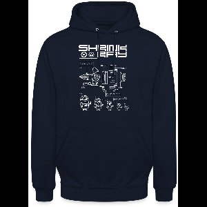 Minions Bouwplan Voor Krimpradiator Hoodie Unisex