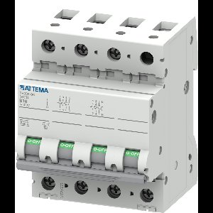ATTEMA krachtgroep 3-polig+nul 16A B-kar (AT90211)