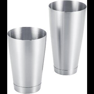 Cocktailshaker van RVS 700 ml + 400 ml - Vaatwasmachinebestendig - Herbruikbaar - Cocktails en dranken mixen