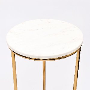 Gold EPL Marble Table Set of 2