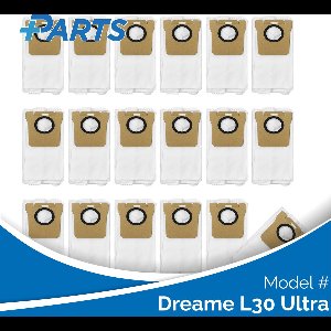 Dreame L30 Ultra Stofzakken (18 Stuks, Plus.Parts® alternatief voor RDB3)