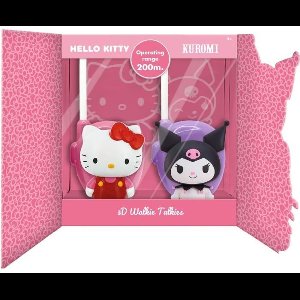 Hello Kitty & Kuromi 3D Walkie Talkie - KINDERLICENTIE - HK50203