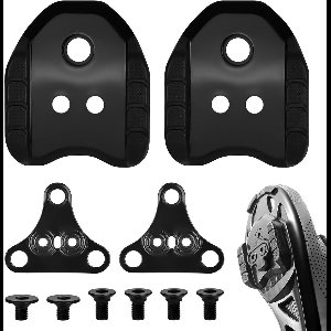 Cleats Adapter 2 stuks - Compatibel met SPD platenadapter - Fietsschoen Cleats voor racefiets en MTB pedalen - Fietspedal Adapter - 3 gaten platen adapter