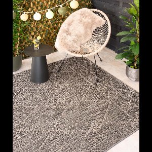 Bohemian buitenkleed - Retreat grijs 160x230 cm