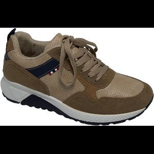 Elong500® - Heren Schoenen - Heren Sneakers - Lichtgewicht Heren Sneakers - Khaki - Maat 42