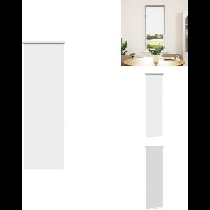 vidaXL Rolgordijn - Rolgordijnen - Dag- En Nachtgordijn - Verduisterend Rolgordijn - Rolgordijn verduisterend 45x130cm stofbreedte 40,7 cm polyester