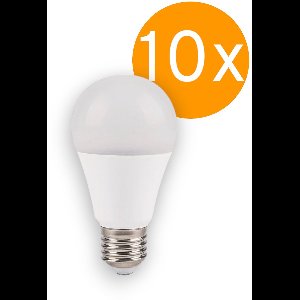 10 stuks | Ledmaxx LED Peer 8.5W 806lm 3000K Niet-Dimbaar | E27 | Warm Wit | 8.5 watt | 15.000 Branduren