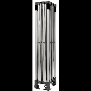 Easy Up Partytent | Professionele Vouwtent | 3x4,5 GO-UP50 | Aluminium | Rood | Incl gratis sterke pvc opberghoes en spanbanden set met haringen