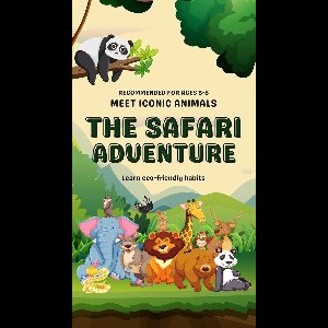 Uplifting Stories for Children 6-8 6 - The Safari Adventure: A Fun and Educational Journey for Kids Ages 6-8 About Real Animals, Their Habitats, and Eco-Saving Efforts
