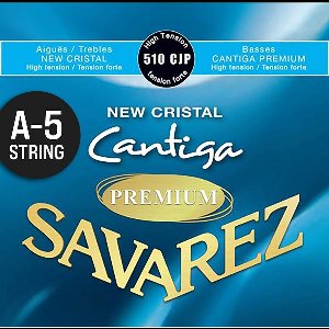 Savarez 515-JP A-5 snaar, silver plated wound, from 510-CJP set, high tension
