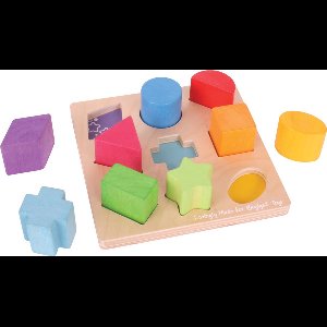Bigjigs Baby - Blokken Vormen Puzzel