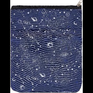 Allecto plus - Boekomslag met sterrennachtthema en ritssluiting - Waterdichte hoes - Opbergtas voor boeken
