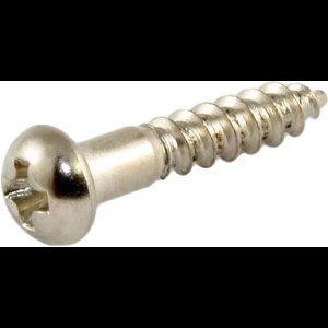 Allparts GS0006001 Lange Machinekop Schroeven - Set van 16 (Nickel)