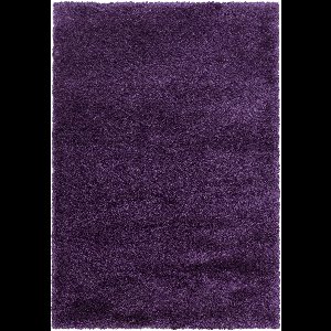 Extra hoogpolig shaggy vloerkleed Fluffy - lila - 80x150 cm