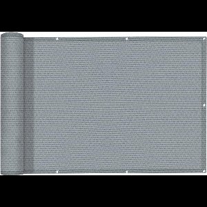 Stunq® Stijlvolle en Beschermende Balkon Privacy Scherm met UV Bescherming, Waterdicht Polyester, Lichtgrijs, 0.9 x 5 m