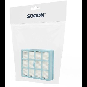 SQOON® HEPA-filter geschikt voor Philips FC9142 - Gelijk aan model: 422245946221 - Vervangt CRP495/01 / FC8070/01 - Voor schone en gezonde uitblaaslucht