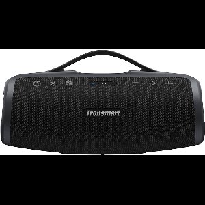 Tronsmart Mirtune S100 Bluetooth Speaker Portable Wireless Speaker with 50W Output, IPX7 Waterproof, APP Control, Built-in Powerbank & Retractable Handle, for Camping, Hiking, Halloween Gift