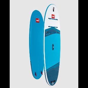 Red Paddle Package - 10.6 Ride CT 2024-Opblaasbaar Supboard - Blauw wit-inclusief peddel