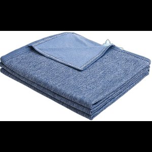 Koeldeken, zomerdeken, 2-in-1, zelfkoelende deken, lichte koeldeken met Japanse Q-Max 0,45 koelvezels, knuffeldeken voor mensen en kinderen, woondeken, dubbelzijdige bankdeken, blauw, 200 x